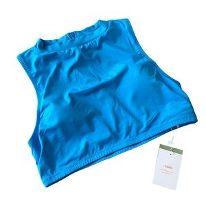 NWT Andie The Venice High Neck Bikini Top Medium